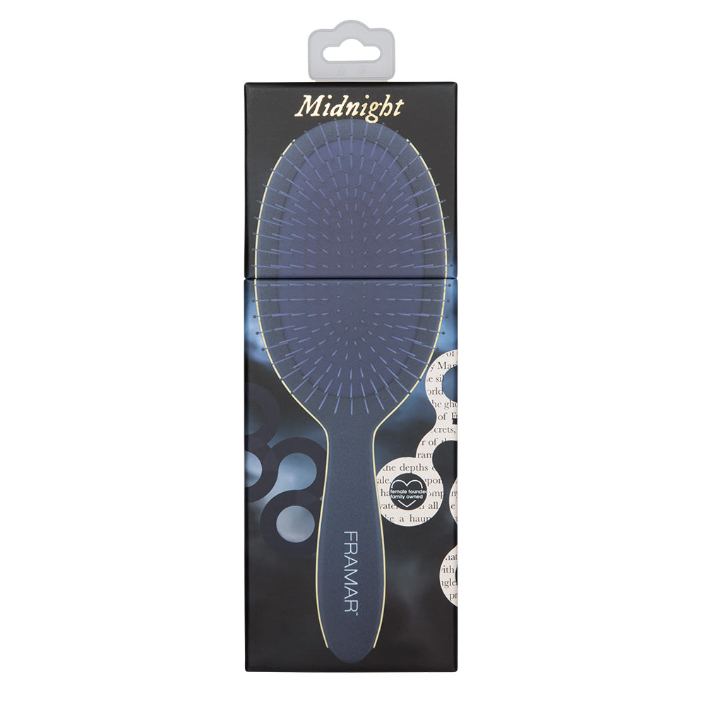 FRAMAR DETANGLE BRUSH MIDNIGHT BLÅ