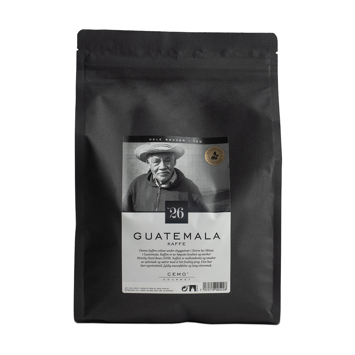 GUATEMALA KAFFE 1 KG BØNNER