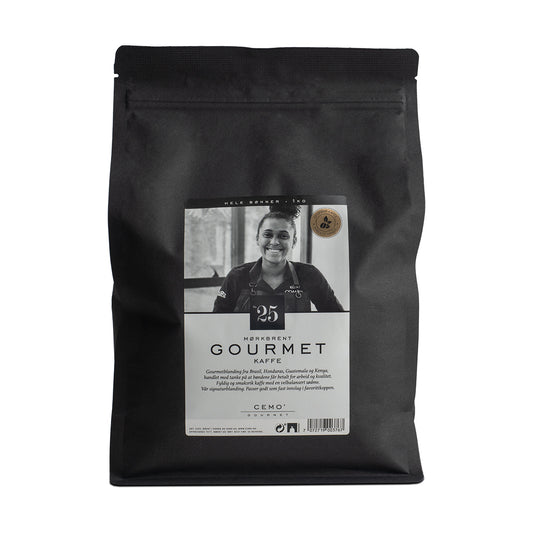 GOURMETKAFFE MØRKBRENT 1 KG